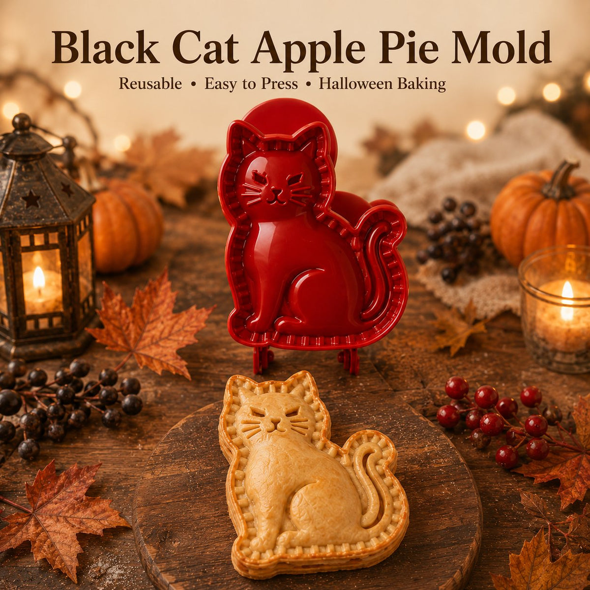 🎃 8-piece Halloween mini hand pie mould set