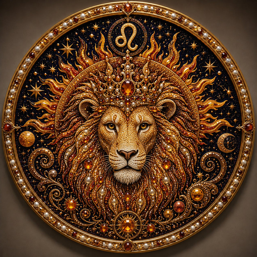 🌙✨Personalized 12 Zodiac Pearl Art Kit – Relax & Create! 🌌
