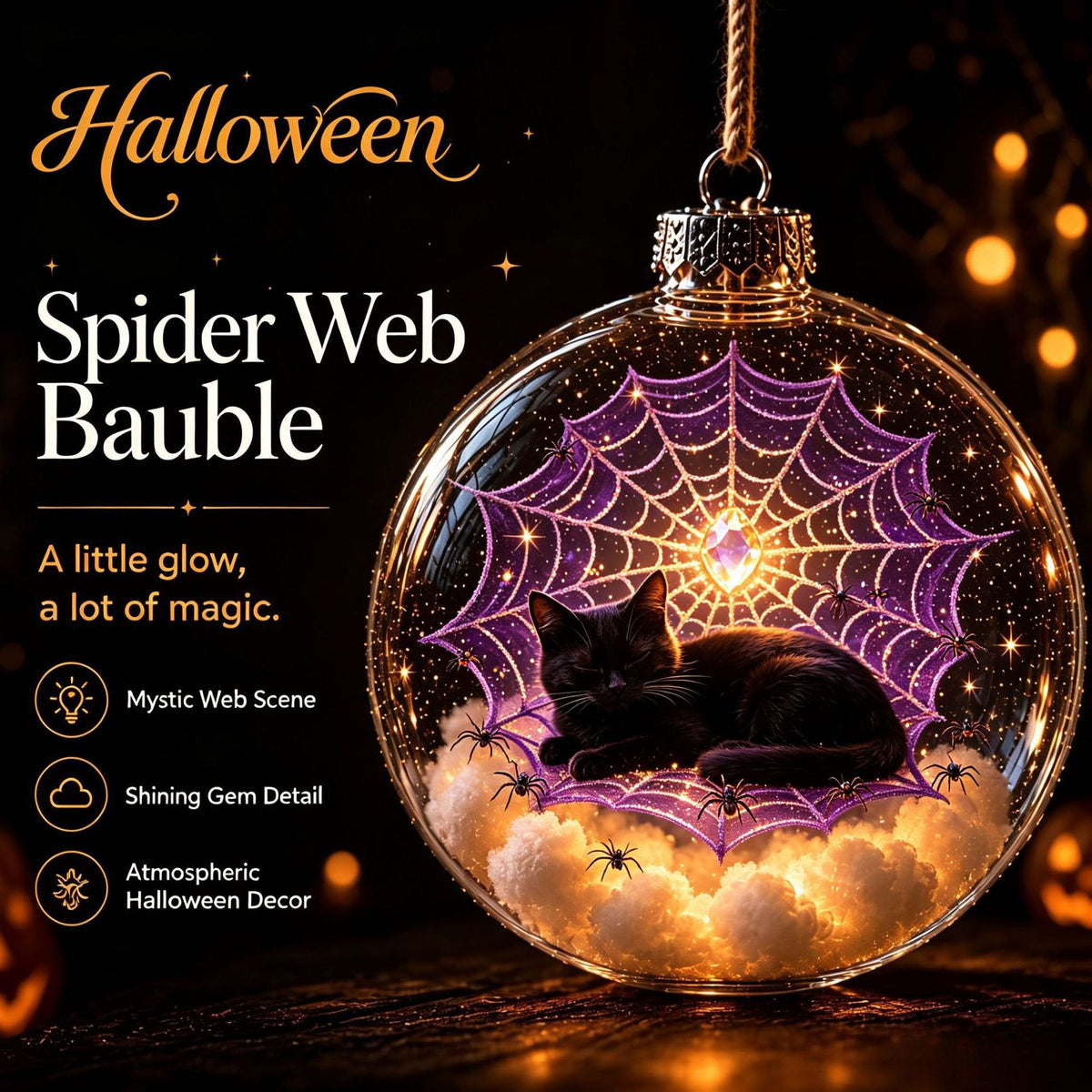 🔥 50% Halloween early-bird discount - 🎃✨ Collection of glow-in-the-dark mini pendants for Halloween