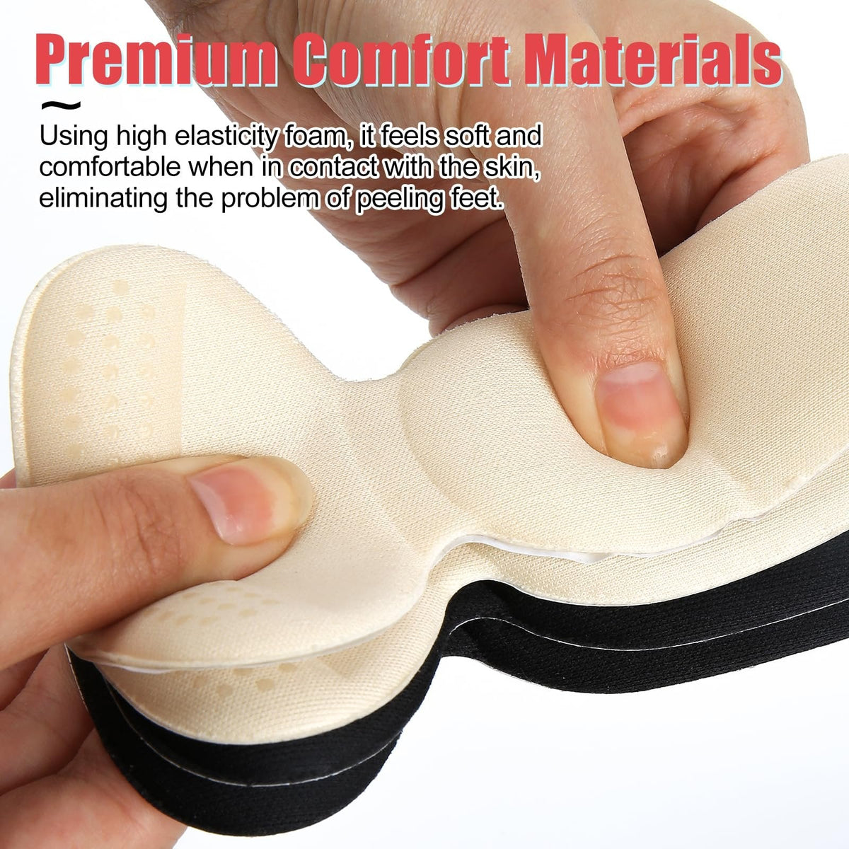 🩹 Non-Slip Heel Pads: Soft Cushioned Heel Protectors for Men & Women's Shoes! 👟