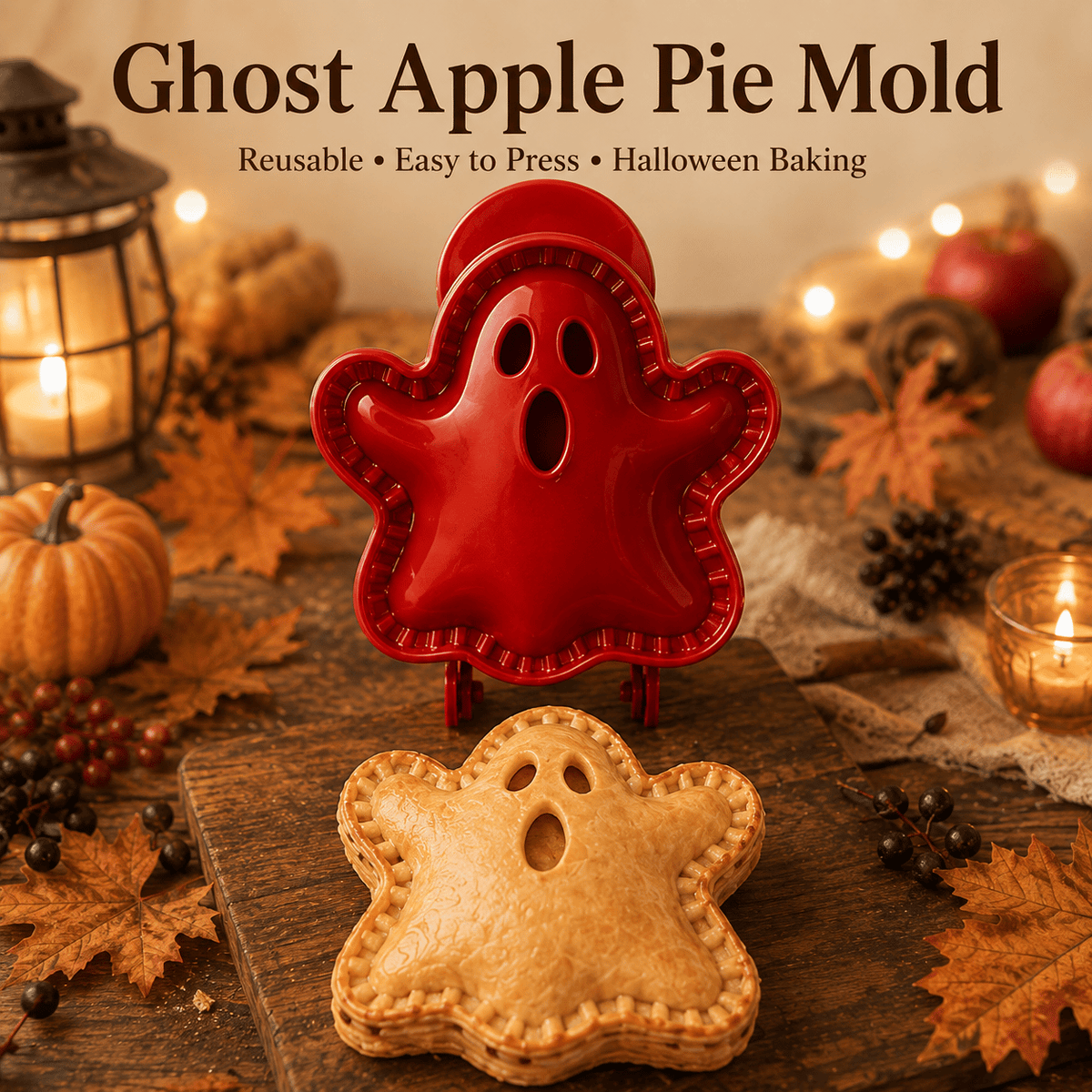 🎃 8-piece Halloween mini hand pie mould set