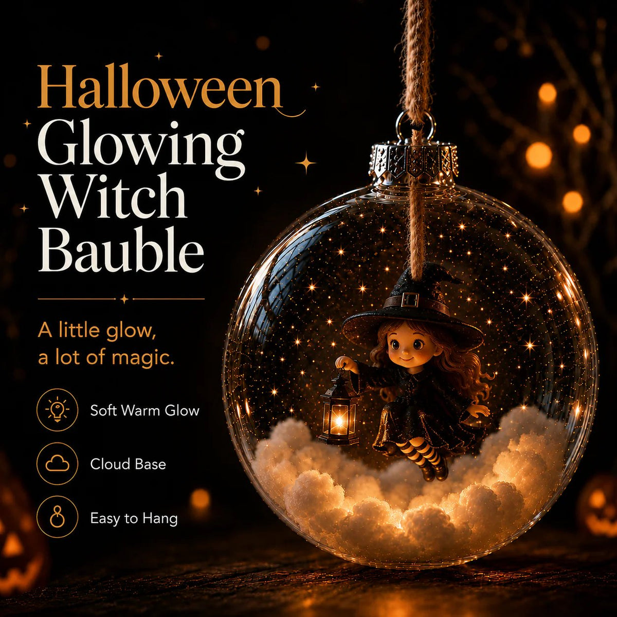 🔥 50% Halloween early-bird discount - 🎃✨ Collection of glow-in-the-dark mini pendants for Halloween