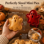 🎃 8-piece Halloween mini hand pie mould set