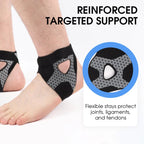 🏃‍♂️Adjustable Elastic Ankle Brace – Reclaim Your Stride & Stability! ✨