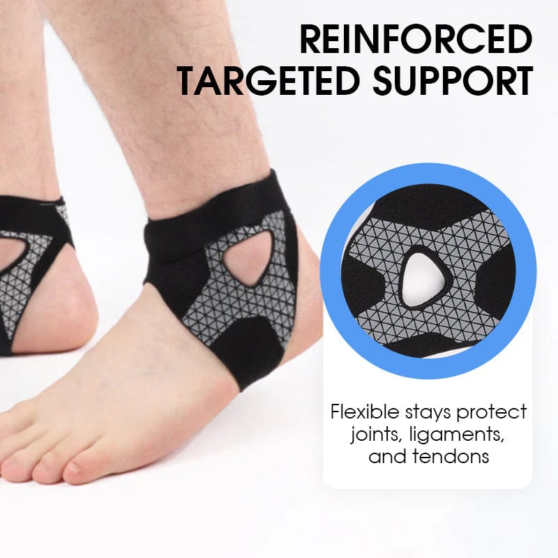 🏃‍♂️Adjustable Elastic Ankle Brace – Reclaim Your Stride & Stability! ✨