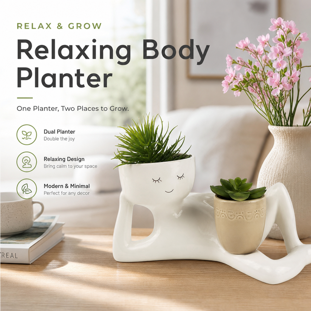 🦥 Abstract-Style Planters: Creative Resin Succulent Pots & Abstract Desktop Decor! 🌿