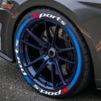 🏎️ 4PCS 3D Tire Lettering Stickers: Waterproof Universal Wheel Sidewall Decals! 🔥