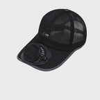 ☀️ Ultimate 2-in-1 Solar Fan Baseball Cap: Ice-Cool Breeze & Breathable Sun Shield! 🍃