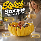 🍌 Banana Storage Bowl — Sculptural & Designer Decorative Container ✨