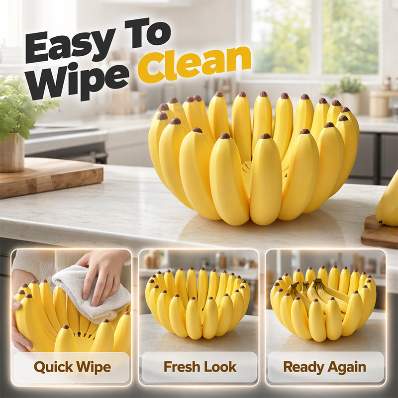 🍌 Banana Storage Bowl — Sculptural & Designer Decorative Container ✨