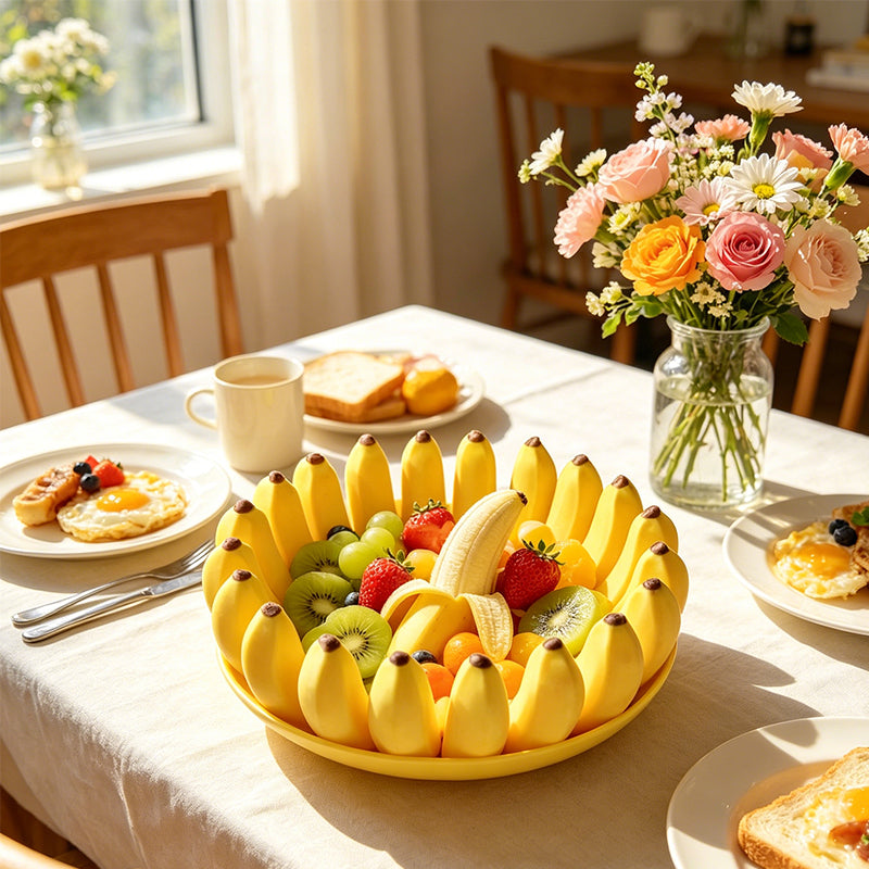 🍌 Banana Storage Bowl — Sculptural & Designer Decorative Container ✨